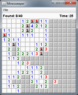 Minesweeper screenshot