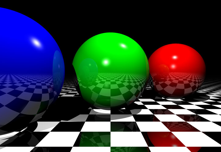 Raytracer screenshot